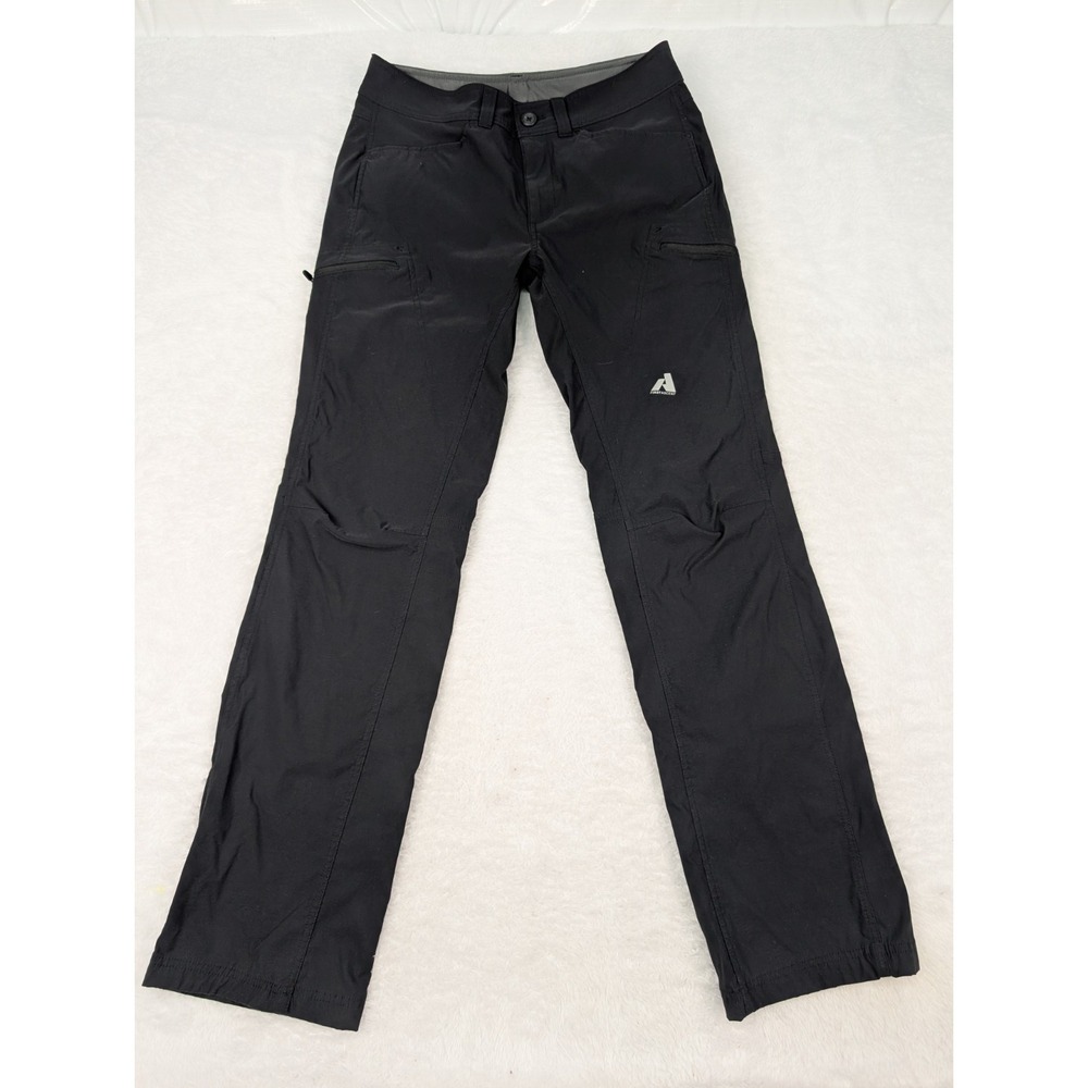 Eddie Bauer First Ascent Guide Pro Pants Mens 32x34 (act. 31x33) Black Nylon
